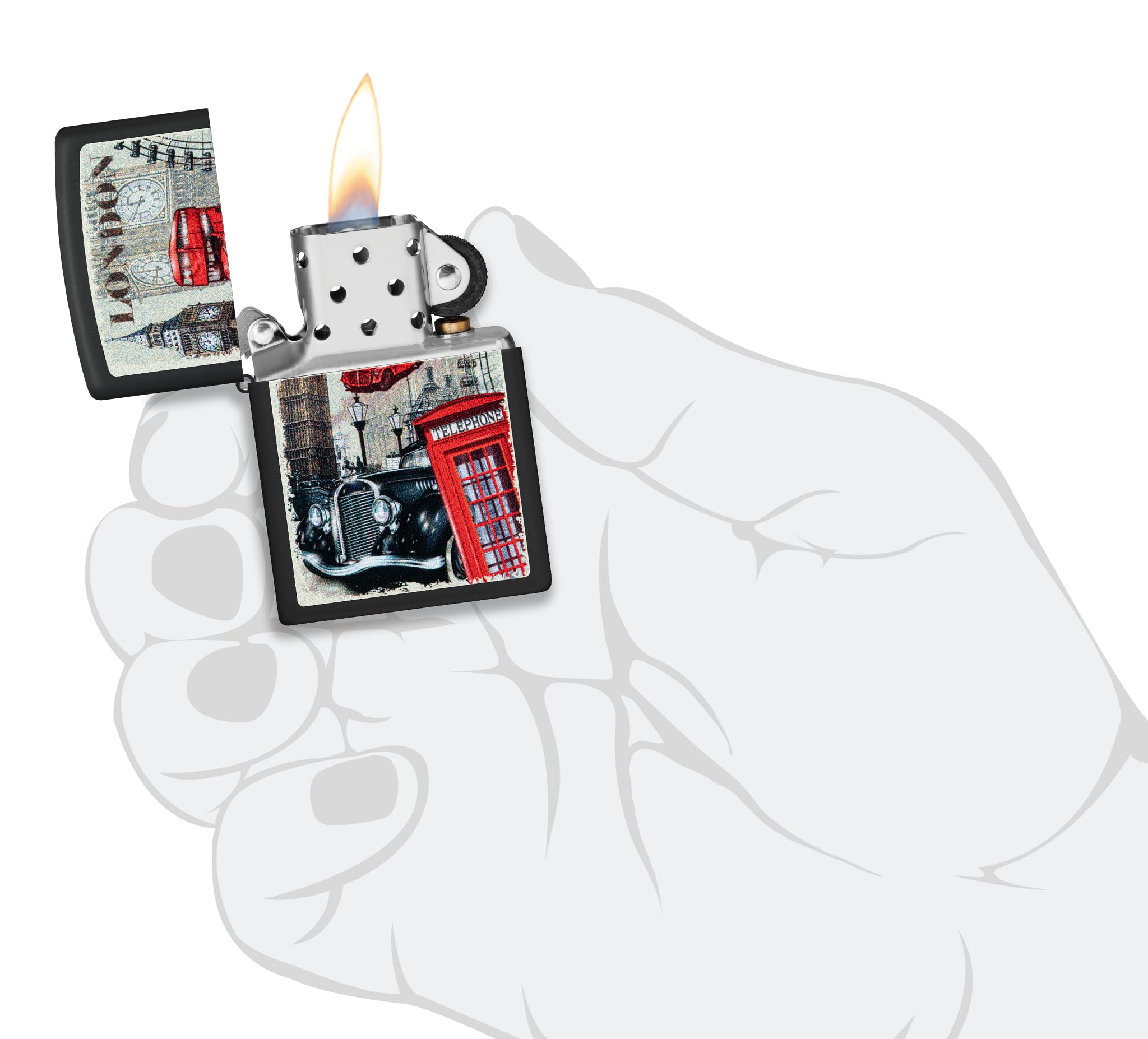 Amazon.co.jp: Zippoライター:ロンドン、イングランドデザイン Amazon.co.jp: Zippoライター:ロンドン、イングランドデザイン