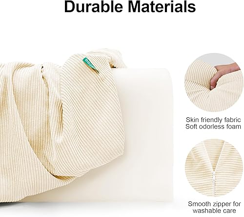 Miniatura 5 de Protector de parachoques para riel de cama, acolchado de rieles de cama de hospital, para camas altas y literas, espuma viscoelástica suave de alta