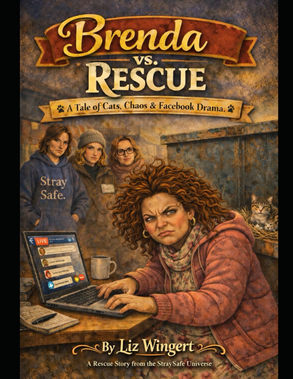 Brenda Vs. Rescue: A Tale of Cats Chaos and facebook Drama (The chronicles of Brenda)