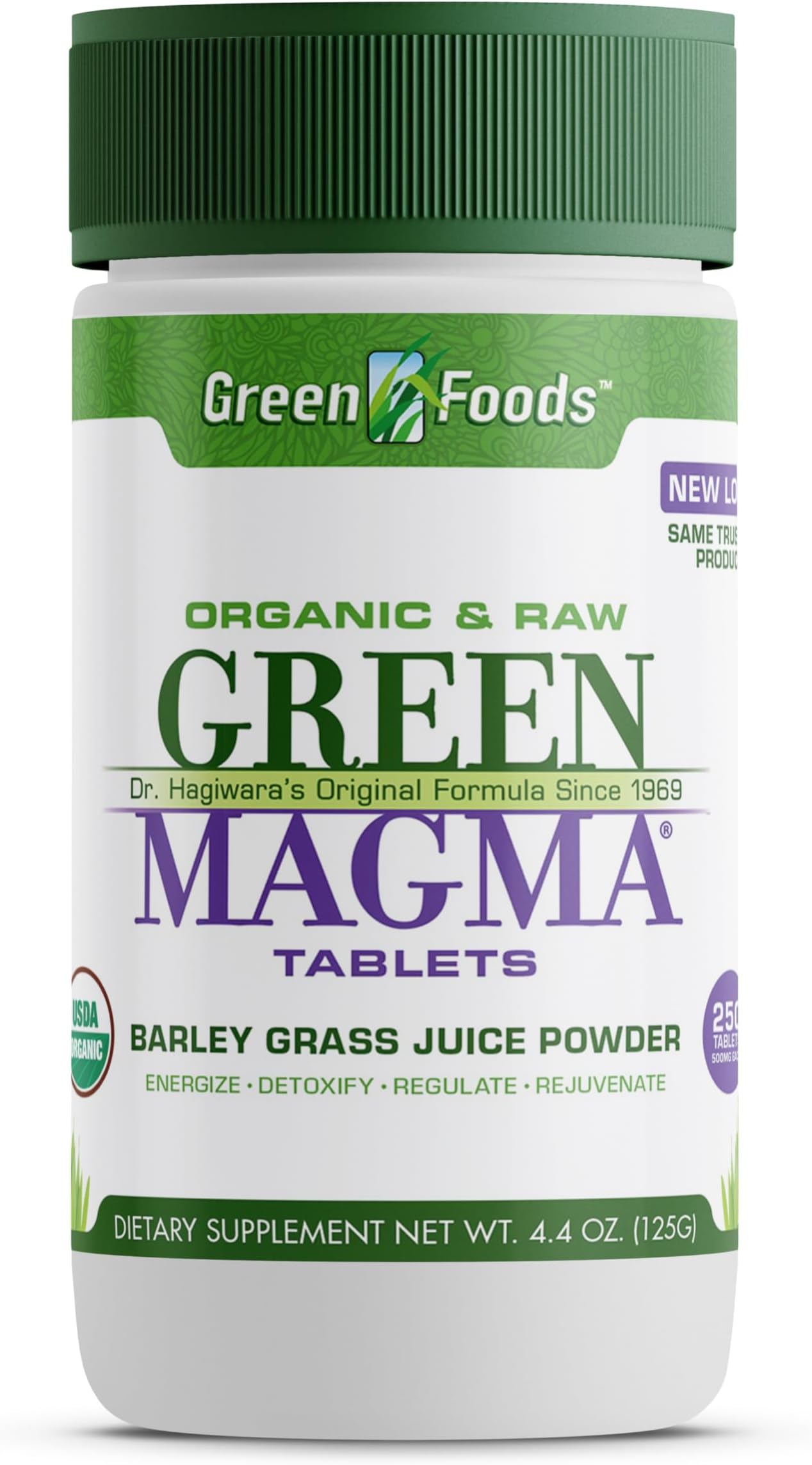 Green Magma Nutritional Supplement, 250 Tablets