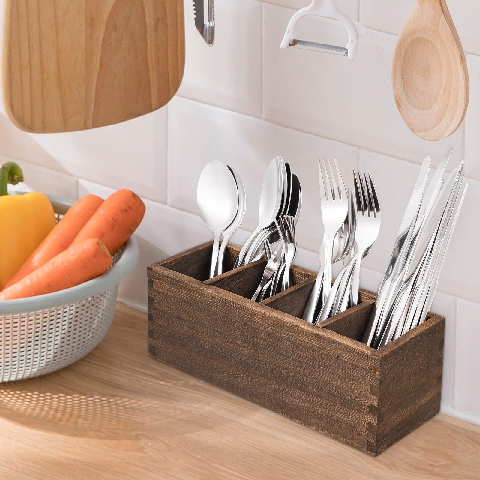 Pot à Ustensiles De Cuisine GOPLUS Egouttoir Vaisselle 2 Etage En Acier Inoxydable Avec Ventouse Antiderapante, Porte-Ustensiles De Cuisine, Noir Couvert Action Pot à Ustensiles De Cuisine GOPLUS Egouttoir Vaisselle 2 Etage En Acier Inoxydable Avec Ventouse Antiderapante, Porte-Ustensiles De Cuisine, Noir Couvert Action