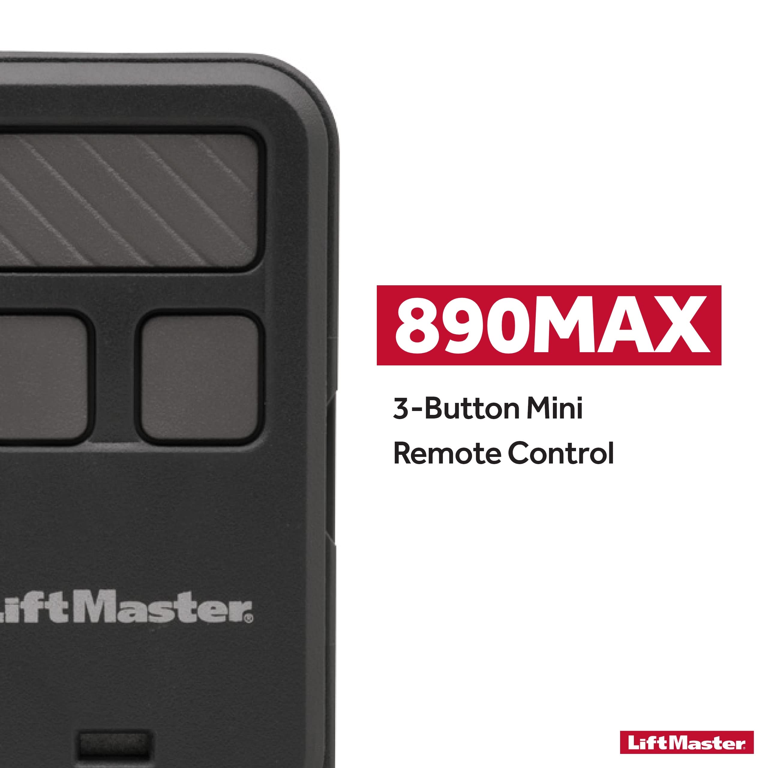 LiftMaster 890MAX Security+ 3Button Mini Remote Garage