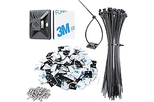 Premium Zip Tie Anchors for All Your Cable Organizing Needs