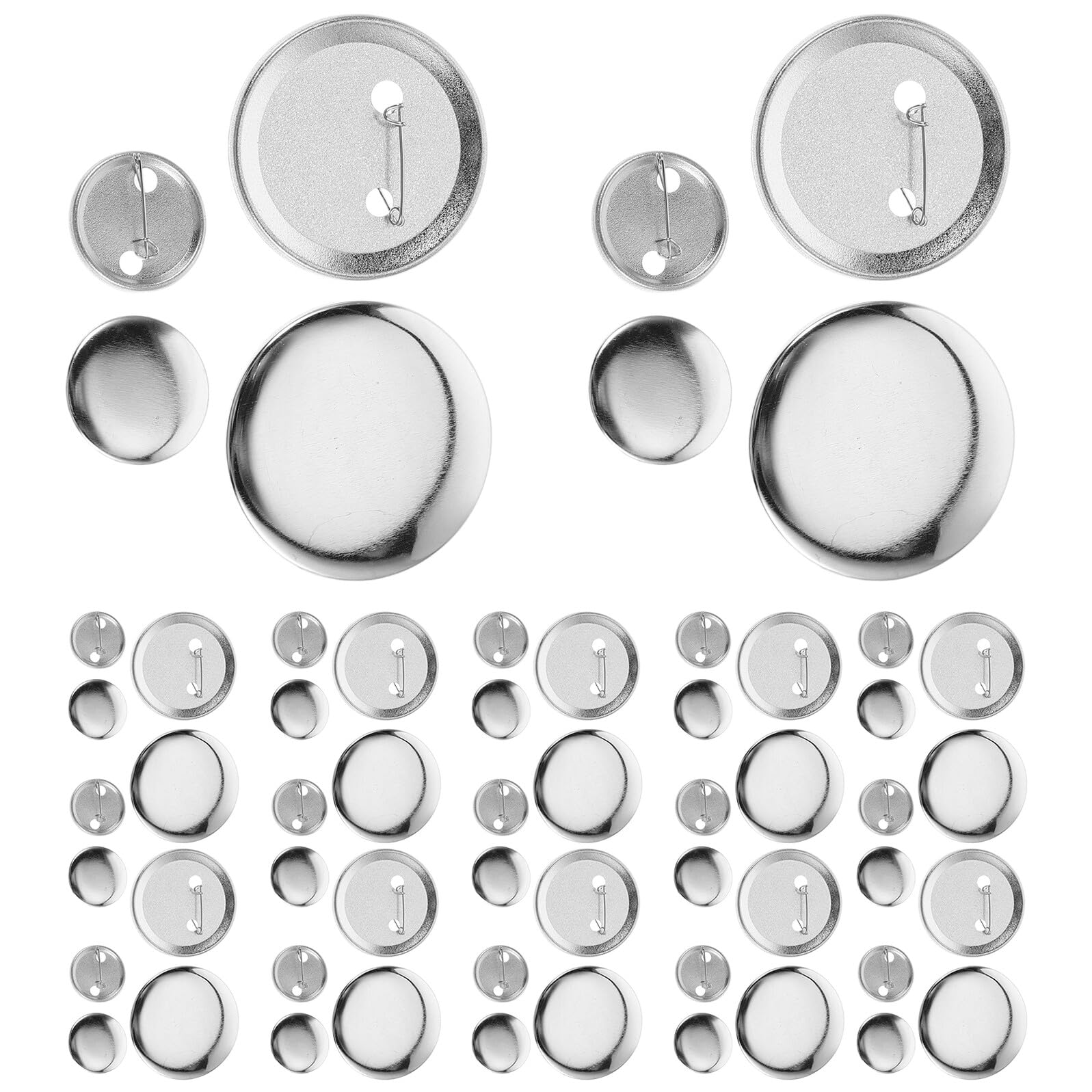 200 Lots De Boutons Métalliques Pour Badges Fournitures Pour La Fabrication De Badges Boutons À Épingle Fournitures Pour La Fabrication