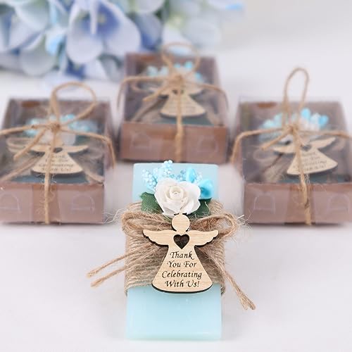 Miniatura 91 de HTF Pack of 5 Wedding Gifts Handmade Lavender Scented Mini Soap, Wedding Favors, Bridesmaid Gifts, Bridal Shower Gifts, Engagement Gifts, Wedding