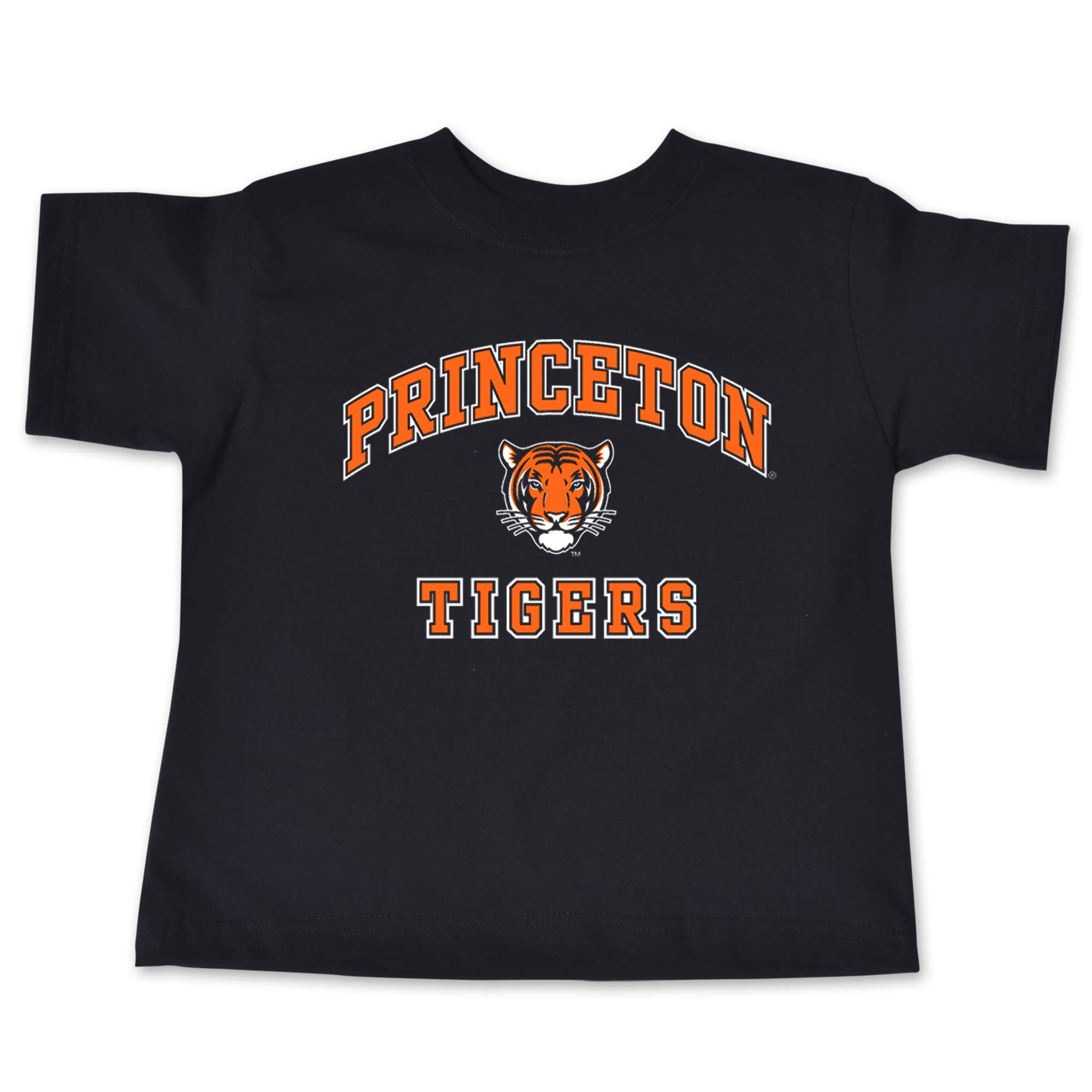 Princeton University Tigers Kids Short Sleeve Tee | Infant | Toddler | Youth (4T) Black