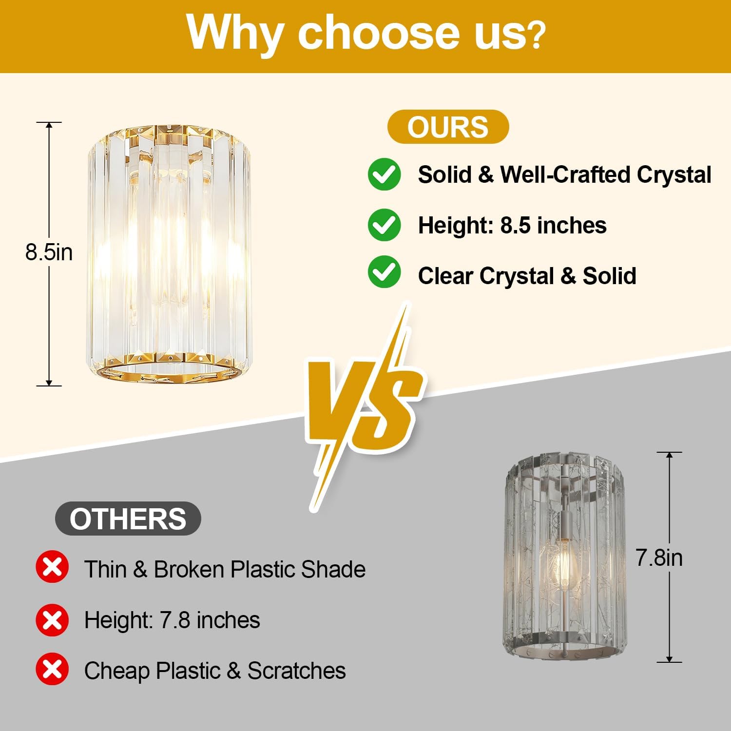 1 Pack Brushed Gold Pendant Lights Kitchen Island, Modern Crystal Chandelier Kitchen Pendant Lighting Over Island, Adjustable Hanging Mini Light Fixtures for Dining Room Hallway Corridor Bedroom
