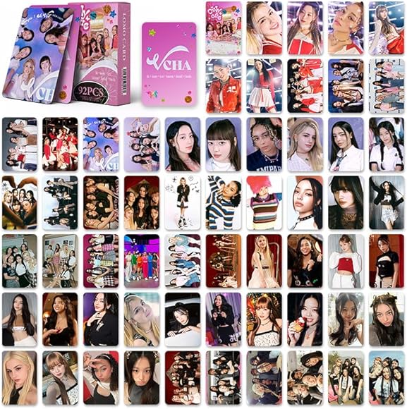 iFii VCHA 92 Pack Photocards 6x9 cm - Laser Greeting Cards Kpop