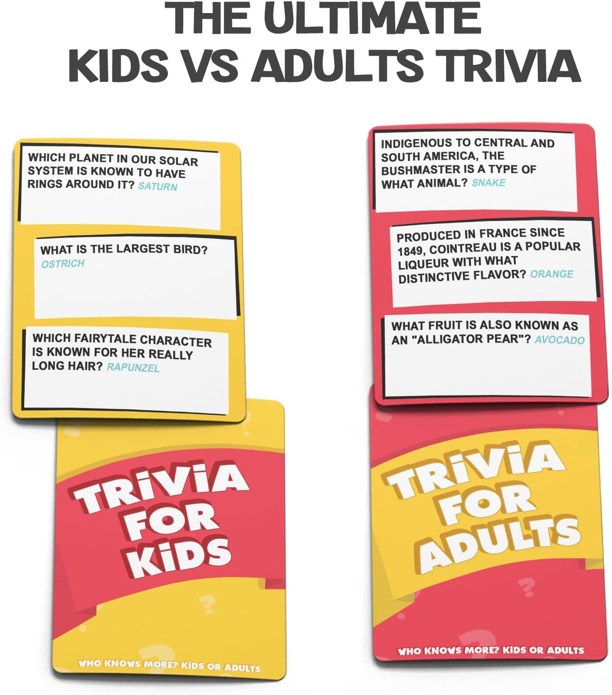 The Ultimate Family Game Night Bundle - Two Fun Games for Families