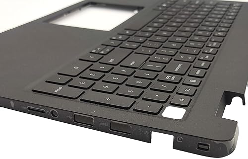 Vista 2 de Nueva funda superior de repuesto de teclado sin retroiluminación para Dell Latitude 3520 E3520 Series Laptop Top Cover US Layout DJP76 0DJP76 Negro