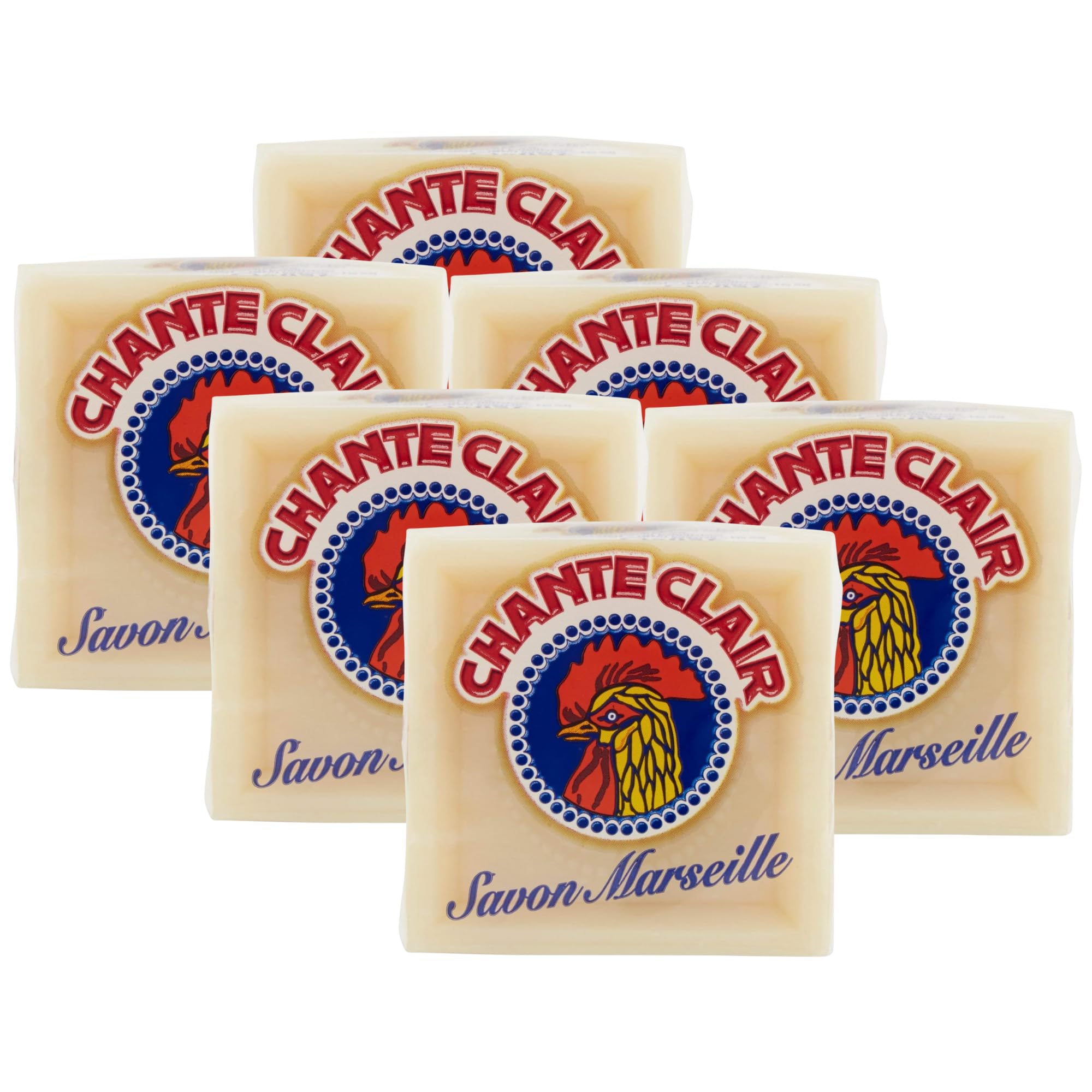 Sapone Marsiglia Bucato a Mano Formato Cubo 250g (6 Confezioni)