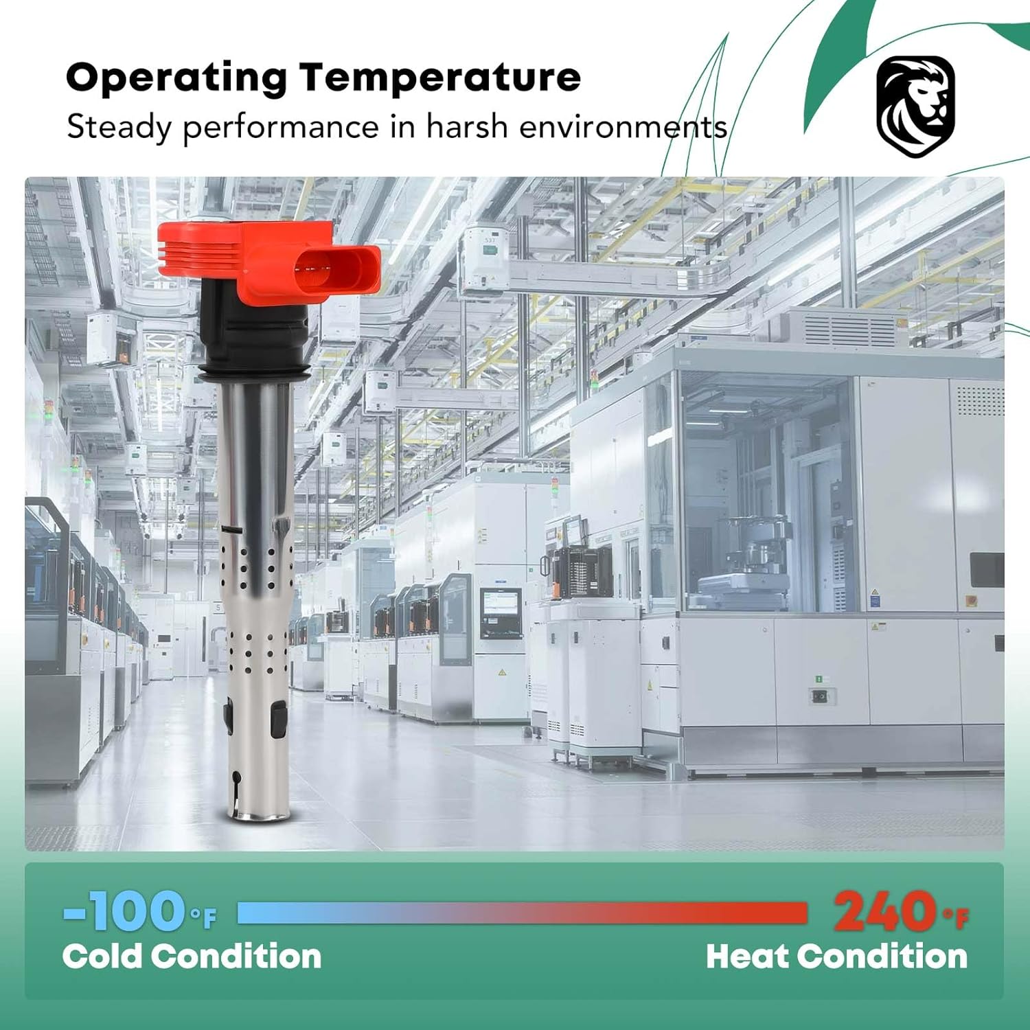 YHTAUTO Set of 4 Ignition Coil Pack Replacement for Audi Q7 2007-2010, A6 Quattro 2007-2011, A7 Quattro 2017-2018, A8 Quattro, R8, S5 & Volkswagen Touareg 2.0L 4.2L L4 V8 Replace 06E905115A