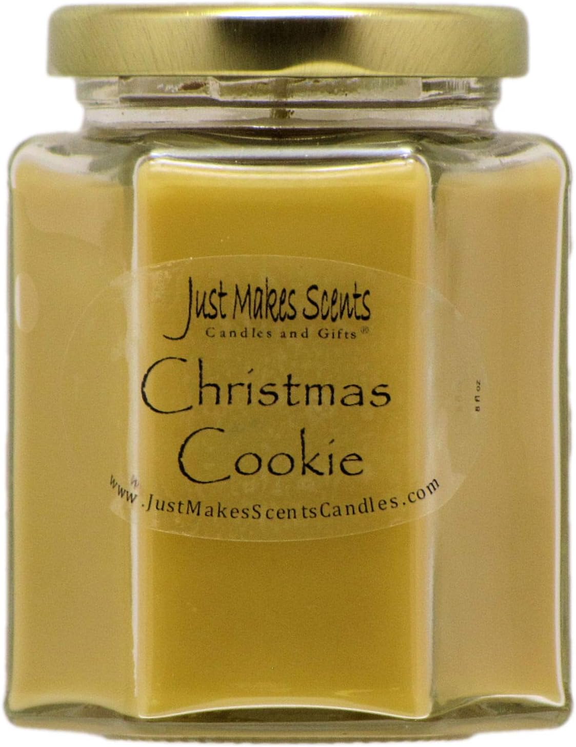 3 Pack - Christmas Cookie Scented Blended Soy Candles | Aroma of Fresh Baked Cookies | Hand Poured in The USA by Just Makes Scents