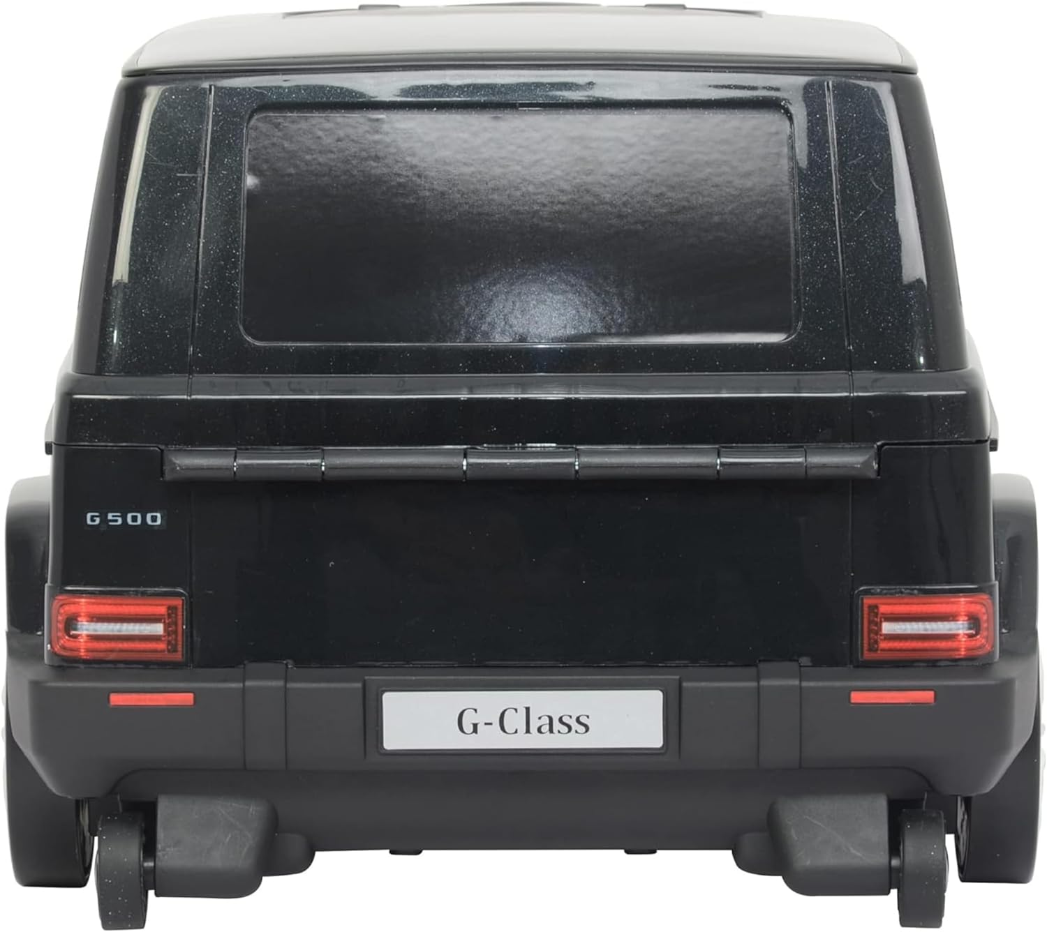 Best Ride On Cars Mercedes G-Class Suitcase Ride On Push Car, Carry-On Luggage for Travel, Realistic Car Look, Inbuilt Storage Space, Compact Size, For Kids Aged 2-6 Years, Large, Black