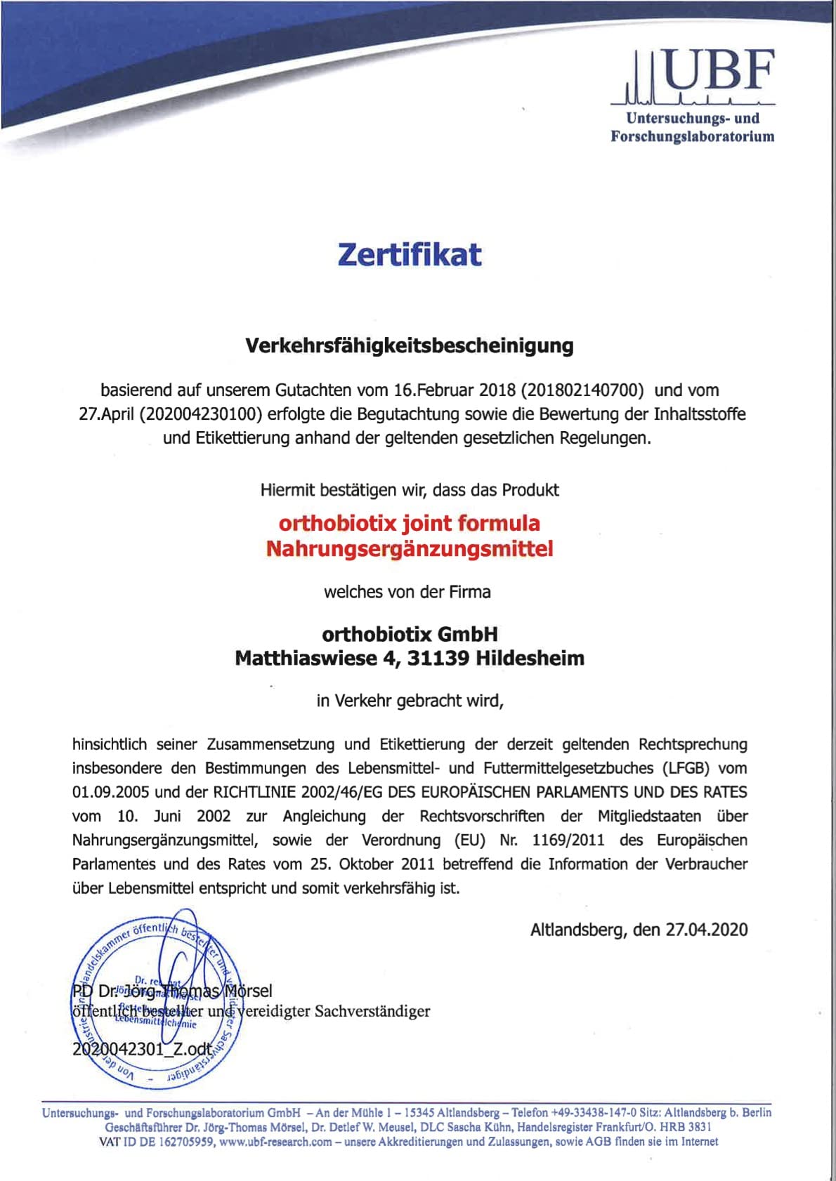 joint formula - mit Glucosamin, Chondroitin, MSM, Hyaluronsäure und 10 weiteren Nährstoffen - 90 Kapseln hochdosiert