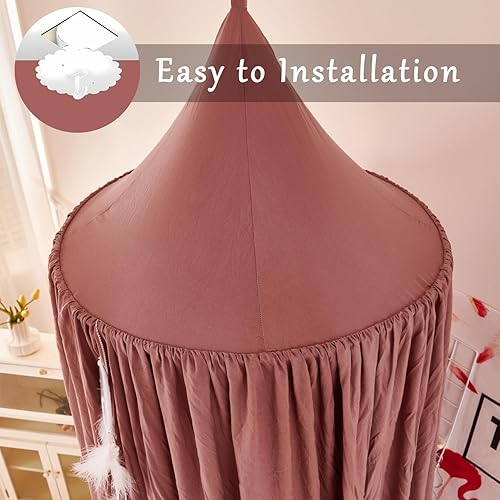 Miniatura 4 de Dix-Rainbow dosel de algodón para juegos, 3 colores