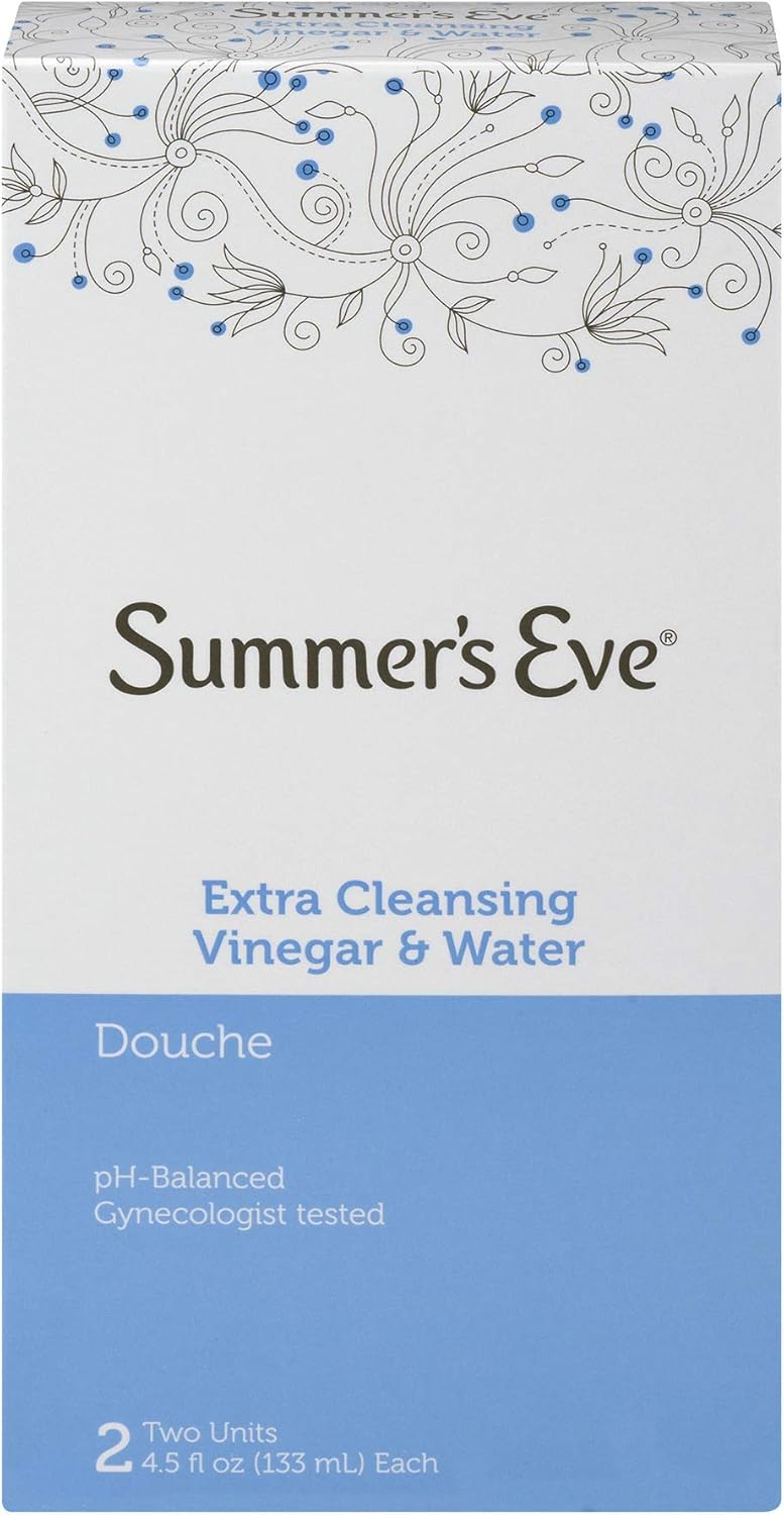 Summer's Eve Extra Cleansing Vinegar & Water Douche, 9 Fl Oz : Beauty