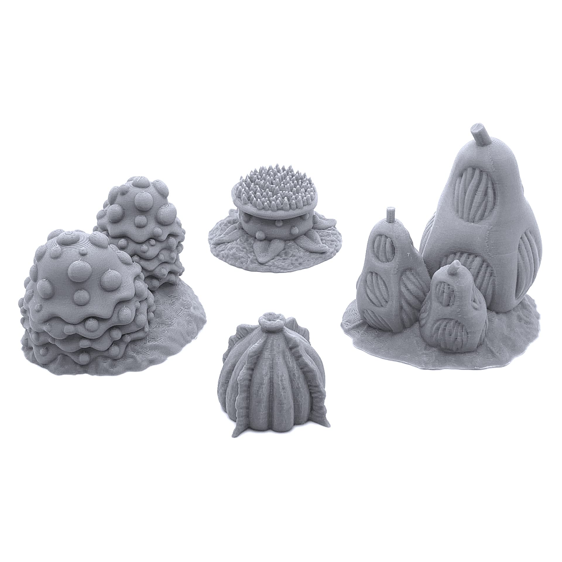 EnderToys Fantastic Flora, 3D Printed Tabletop RPG Scenery and Wargame Terrain for 28mm Miniatures