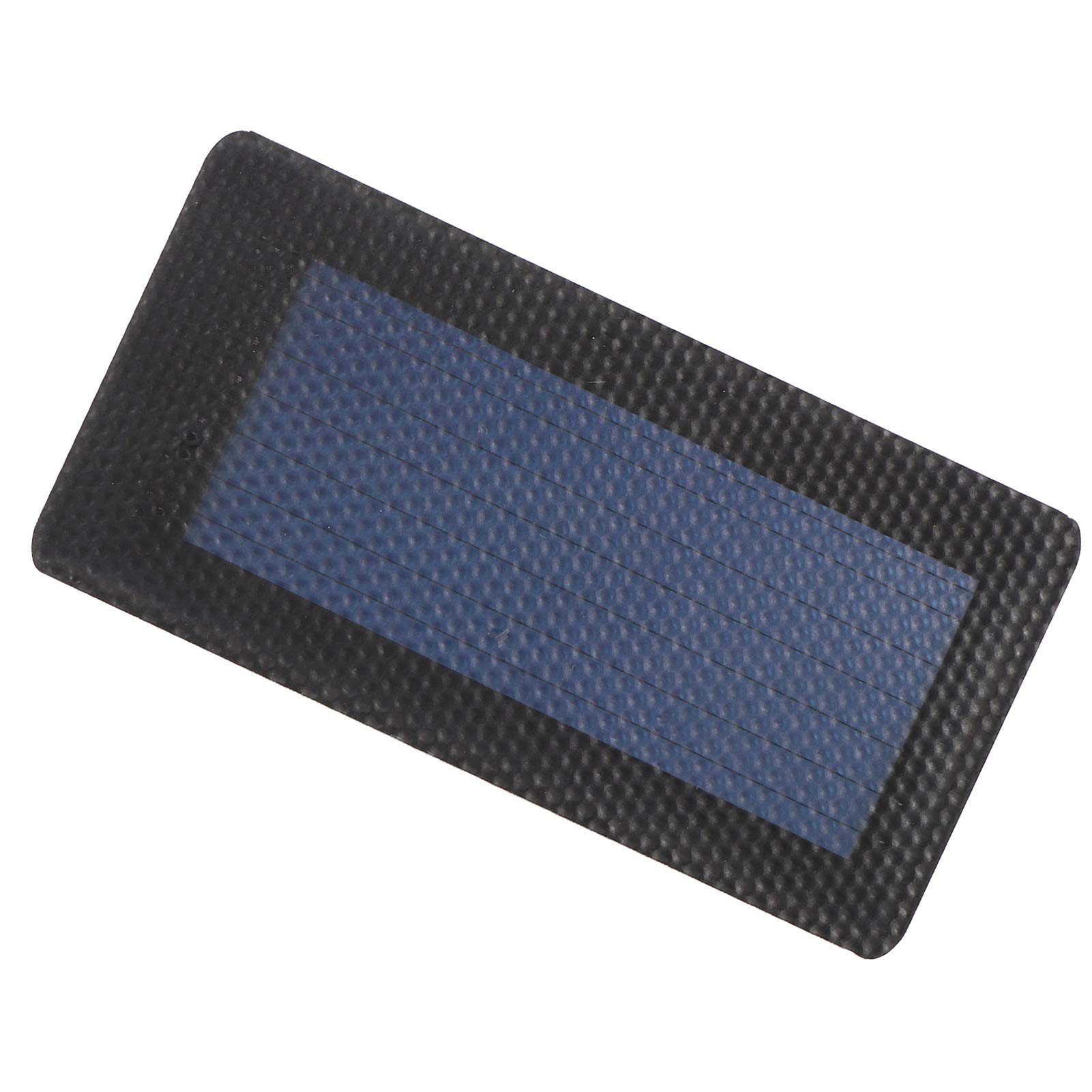 Omabeta Pannello Solare Flessibile in Silicio Amorfo Cella Solare Resistente e Impermeabile da 0,3 W per Giocattoli Solari, Luci Solari e Piccole Batterie CC, Pannello da 4,7 X 2,4 Pollici per Luci