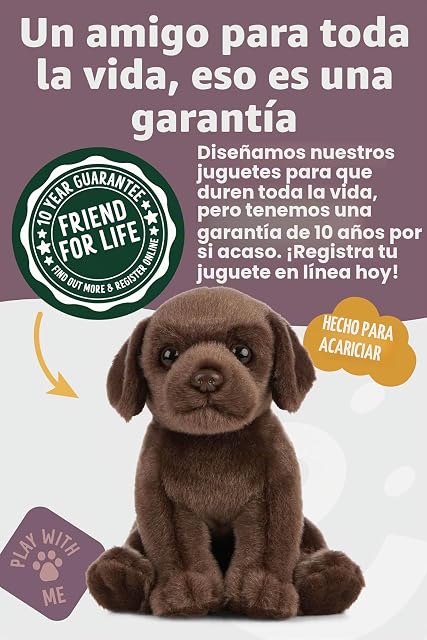 Foto 6 de 7 de Living Nature AN432 - Peluche de Chocolate para Cachorros