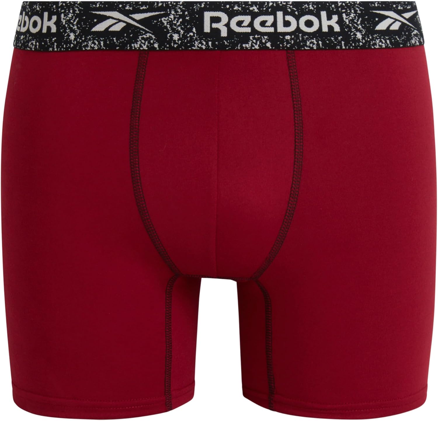 Reebok Mens Boxer Briefs - 3 Pack 6'' Inseam Soft Stretch Performance Mens Underwear Athletic Boxer Briefs with Contour Pouch - Image 4