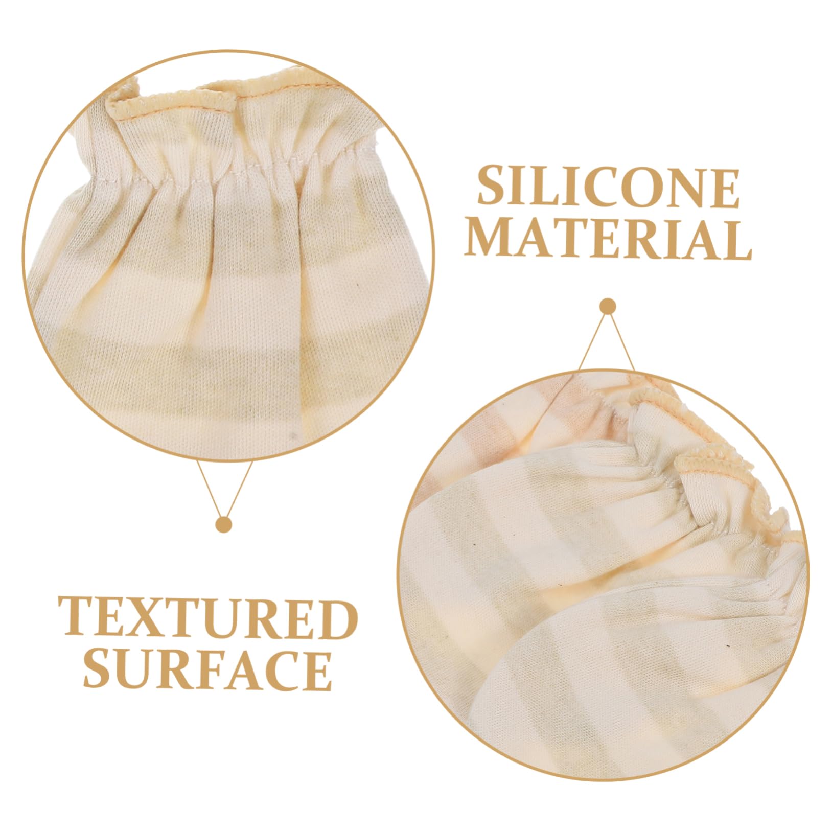 Totority Infant Mittens for Newborns 2 Pairs No-scratch Mittens Comfortable Baby Gloves for Girls Soft Cotton for Delicate Skin