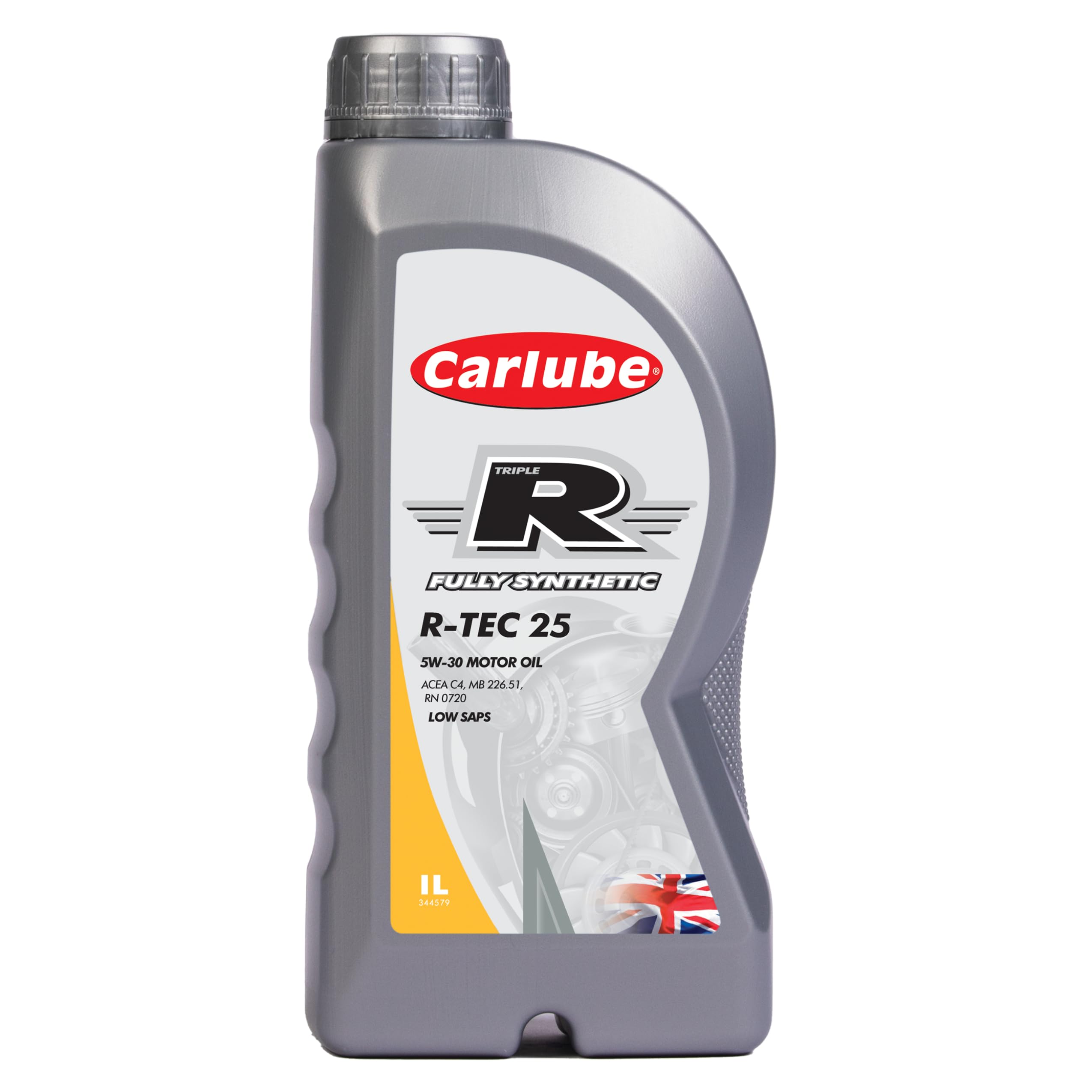 Carlube Triple R Tec25 5W-30 C4 Fully Synthetic Car Motor Engine Oil 1L from B&Q