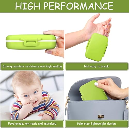 Miniatura 12 de Caja de dientes de bebé, recuerdo para niños, soporte de almacenamiento de dientes, organizador de dientes para niños, caja de hadas con contenedor