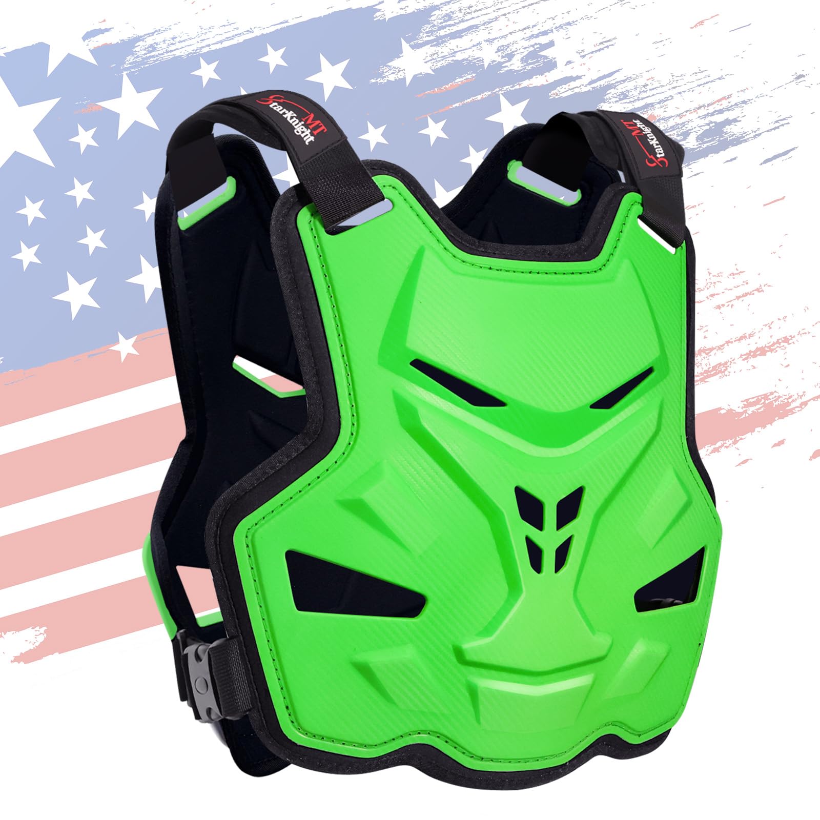 StarknightMT Motorcycle Chest Protector for Adult Men Motocross Chest Armor