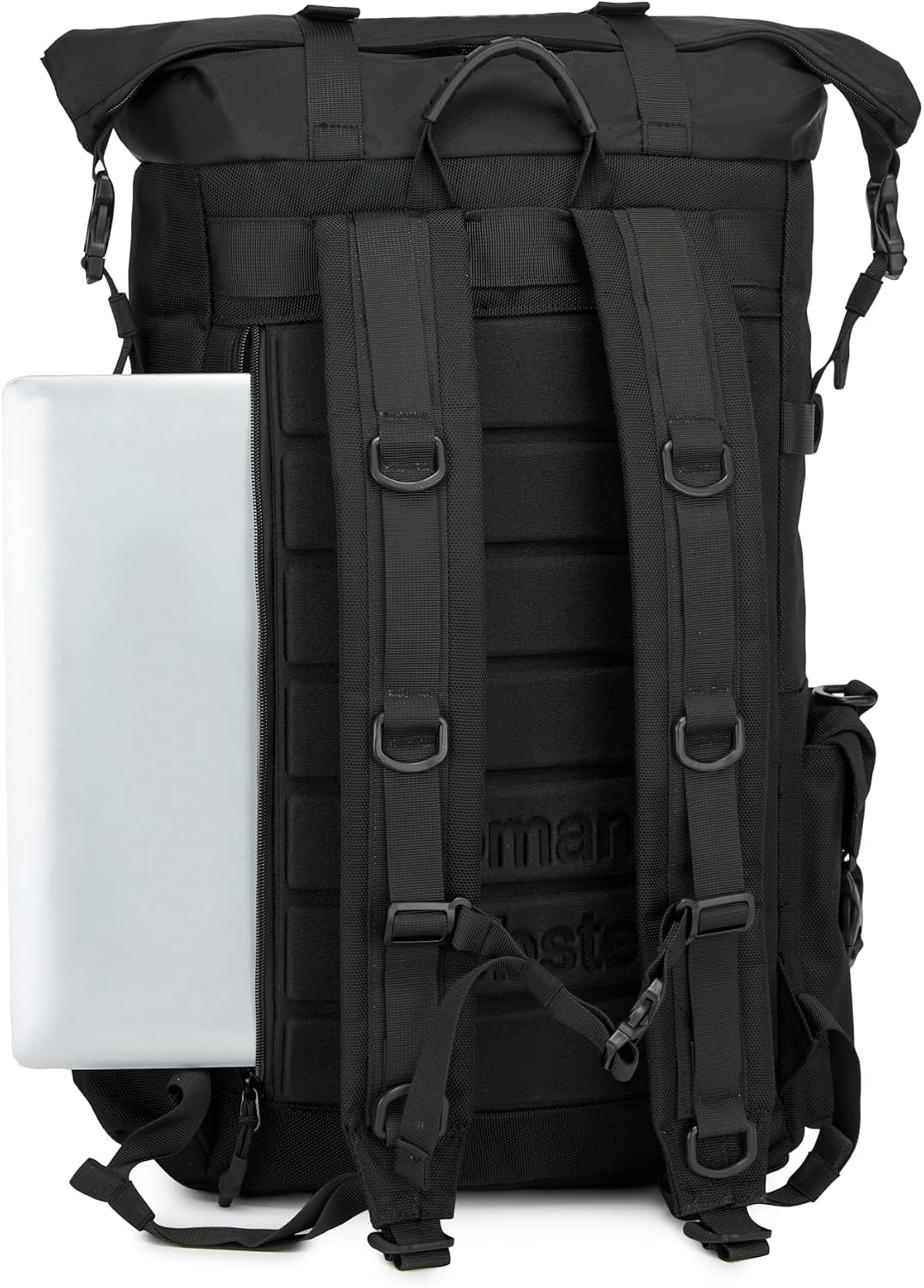 Durable Waterproof Backpack, Outdoor Sports Rucksack Tactical. Good for Fitness/Travel/Military Hiking,Athletic, Gym, Laptop Pocket & Dual Cup Holders and racket holder.