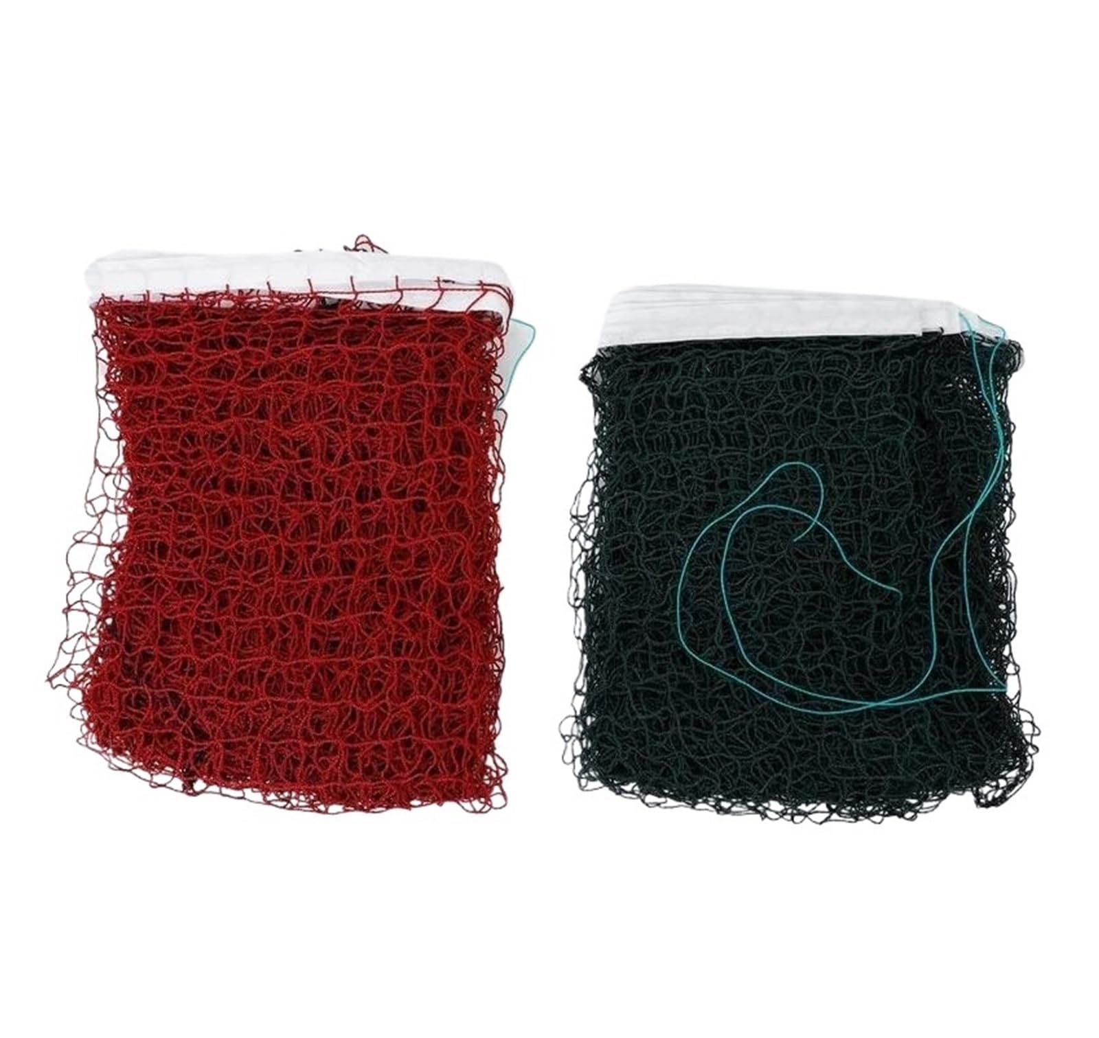 Rete da Badminton Portatile, Rete da Badminton in Rete da Allenamento 6,2x0,64 m in Polipropilene Multicolore(Green)