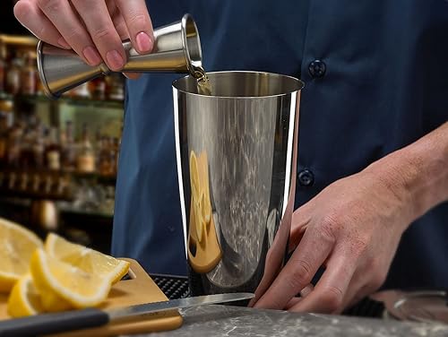 Miniatura 8 de Barfly Soho - Lata de cóctel, grande, 28 oz (28.0 fl oz), inoxidable (M37151)