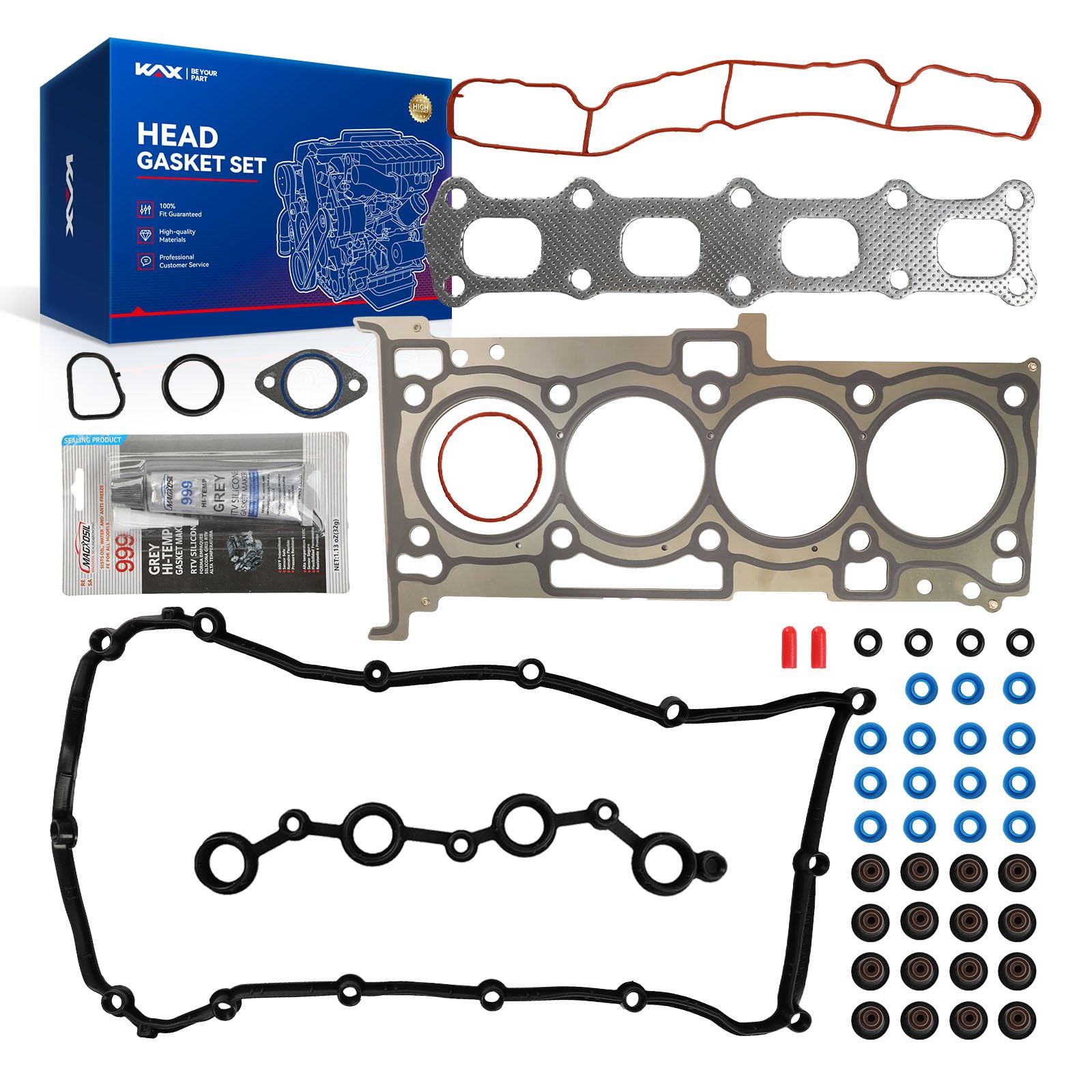 KAX Head Gasket Set Fit for Jeep Patriot/Compass 2007-2017 2.4L