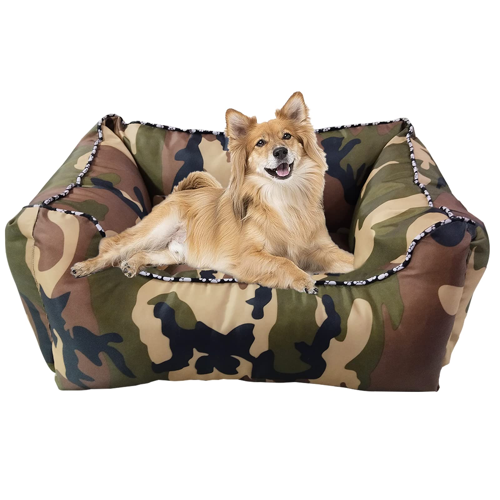 emily pets Round Flower Dog Bed for Small Large Dogs Soft Velvet Cat Mat Pet Deep Sleeping Cushion Winter Warm Puppy Kennel Nest Dog Cat Bed (Color Maroon- Size Large) (B0BHWZ4PVF) Amazon Price History, Amazon Price Tracker