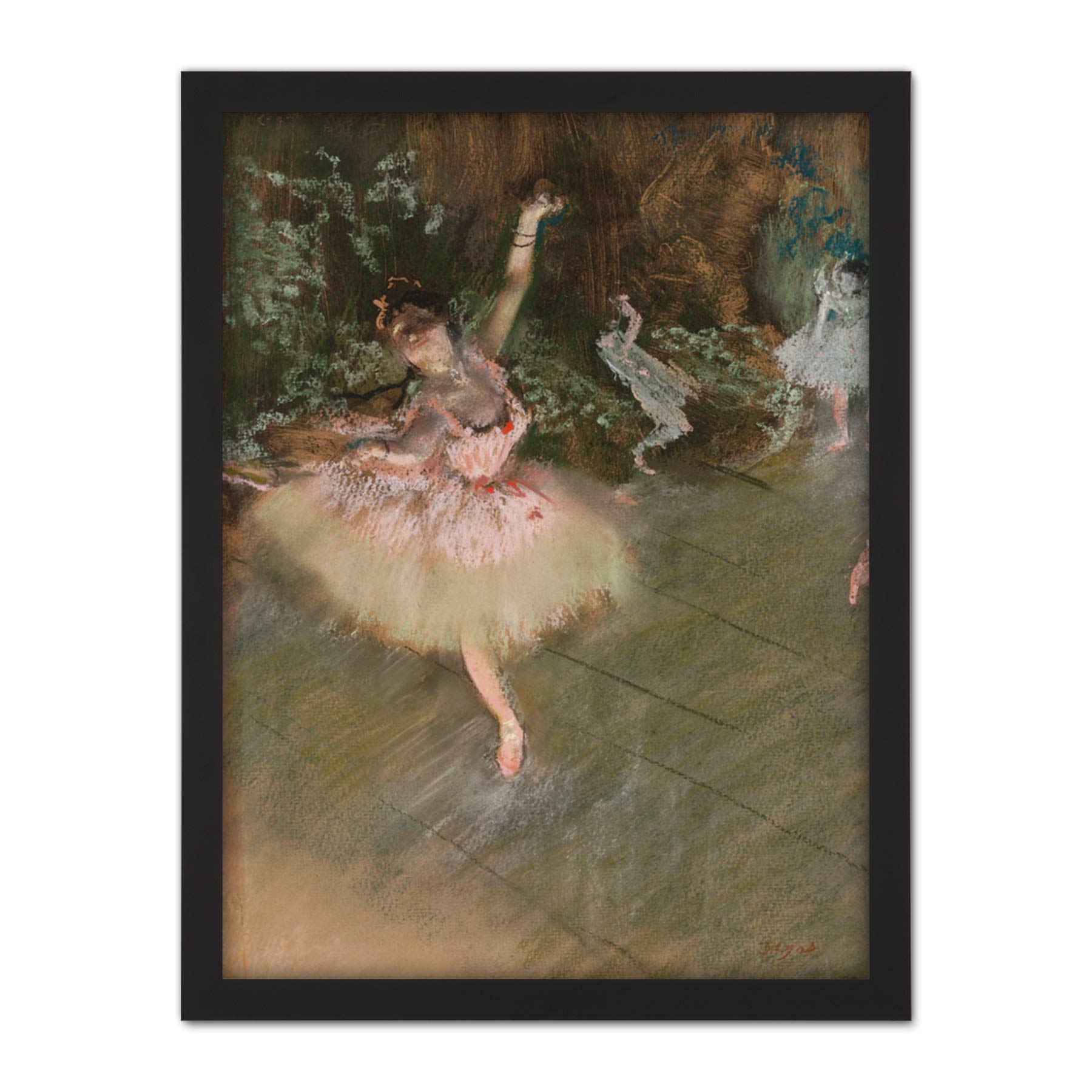 Edgar Degas The Star Large Framed Art Print Poster Wall Decor 18x24