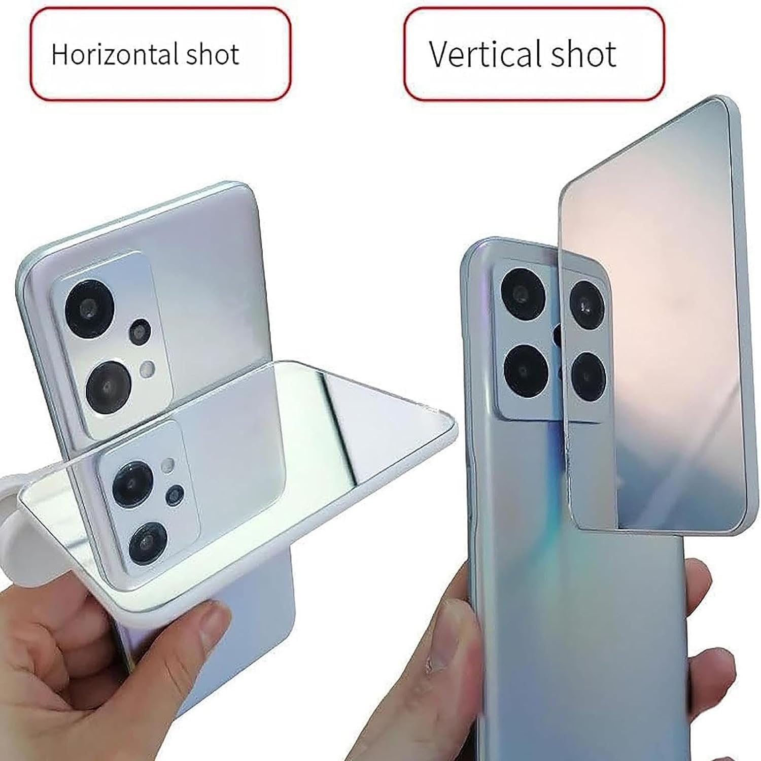 Spiegeleffekt Linse Für Smartphone - Kreative Spiegelreflexions-Clip Für Fotografie