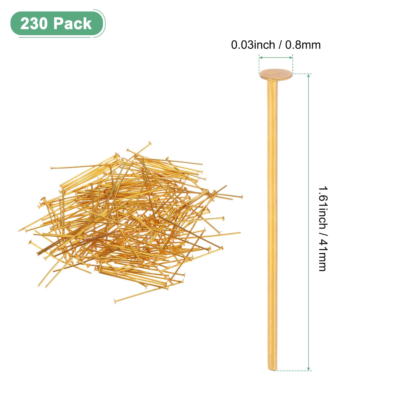 M METERXITY 230-Pack Chandelier Connectors Clips Pins - Image 3