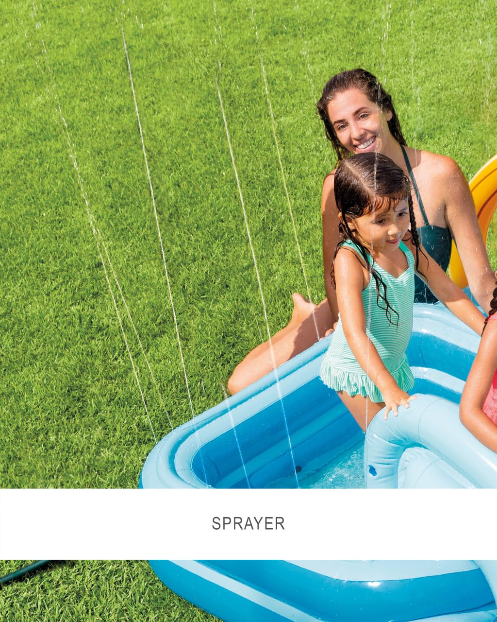 VWretails Family playcenter for Kids to Fun and Enjoyment in Backyard, Having Inflatable Toys and Games with Multiple Designs (Jungle Adventure playcenter + Heavy Electric Pump 240-V) 3