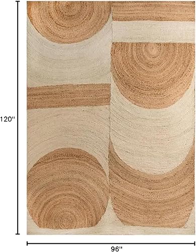 Vista 48 de Collection - Alfombra de pasillo de yute indio de 3 x 10 pies, alfombra de pasillo de cocina, pasillo, corredor de interior, alfombra de bienvenida