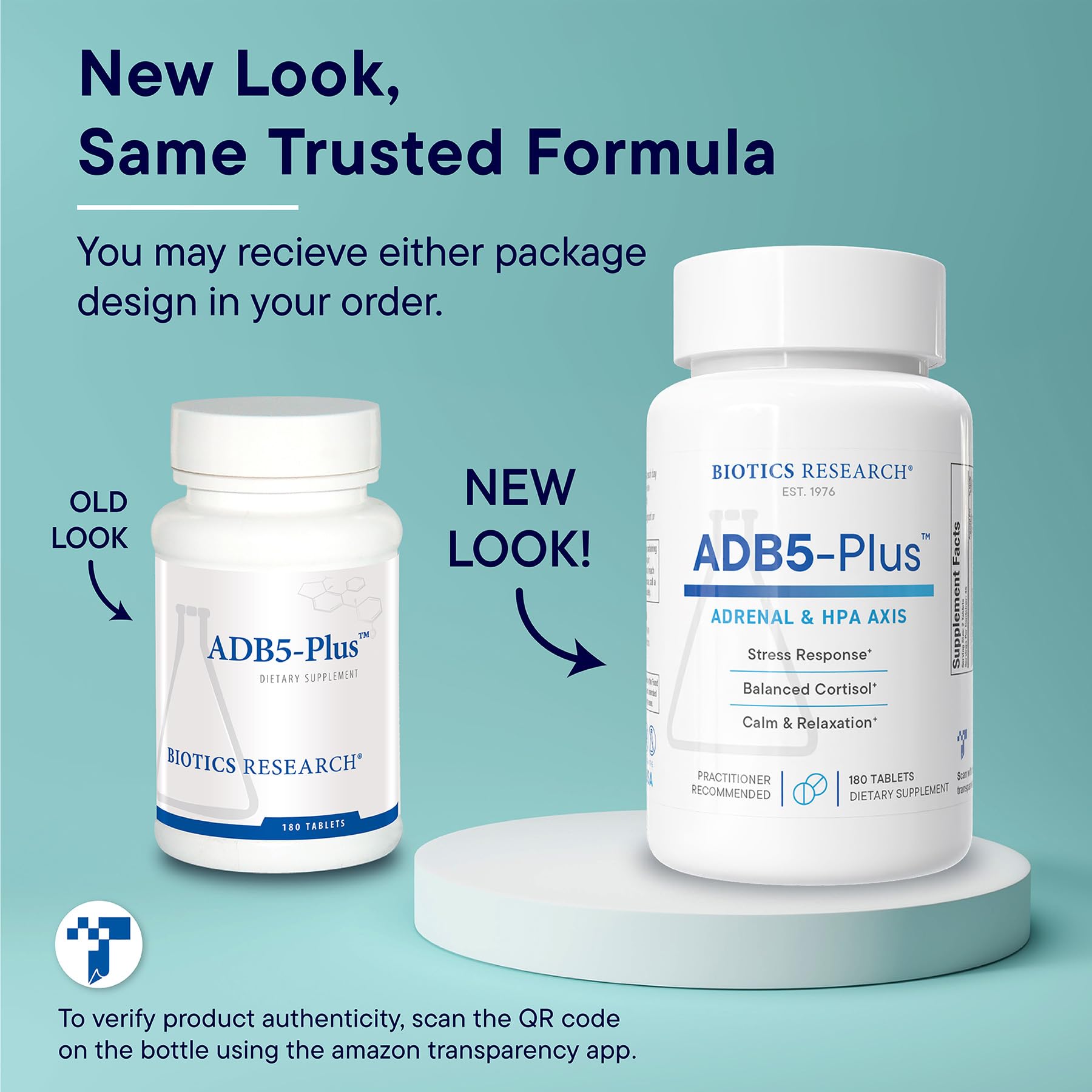 BIOTICS RESEARCH ADB5-Plus Supplement Support Healthy Adrenal Gland 180Tabs — Amazon image 5
