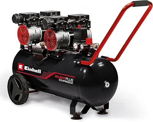 Einhell Compresseur à air silencieux TE-AC 270/50 Silent Plus (1500W,