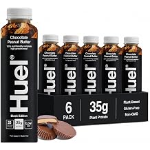 Huel Black Edition Ready-to-drink 6 Pack x 500ml Chocolate Peanut Butter