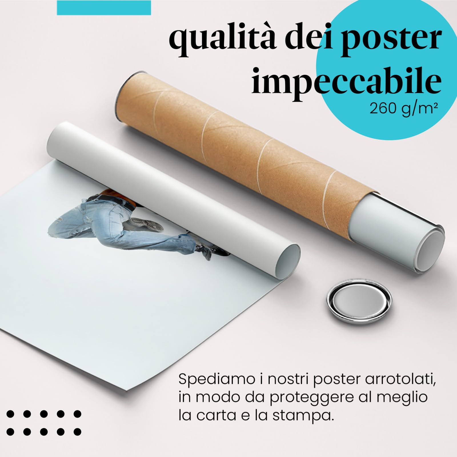Postereck - 0637 - Hip hop, salto ballerina donna street dance musica - Decorazione da Parete, Stampa Artistica, Arredamento Interni, Stampa Fotografica - Tela - 100,0 cm x 75,0 cm