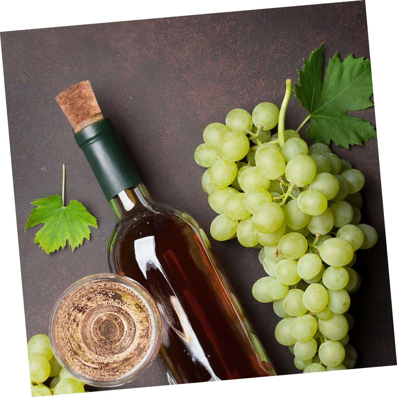 LABRIMP Bouchons de Vin en Liège Lot de 25 Pièces, Bouchon Conique