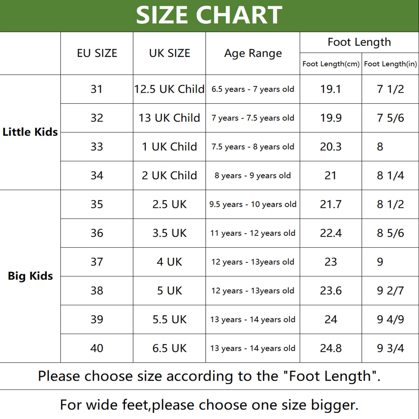 Scarpe da scuola classiche per ragazzi in pelle nera taglia 12.5uk Little Kids-6.5uk Big Kids