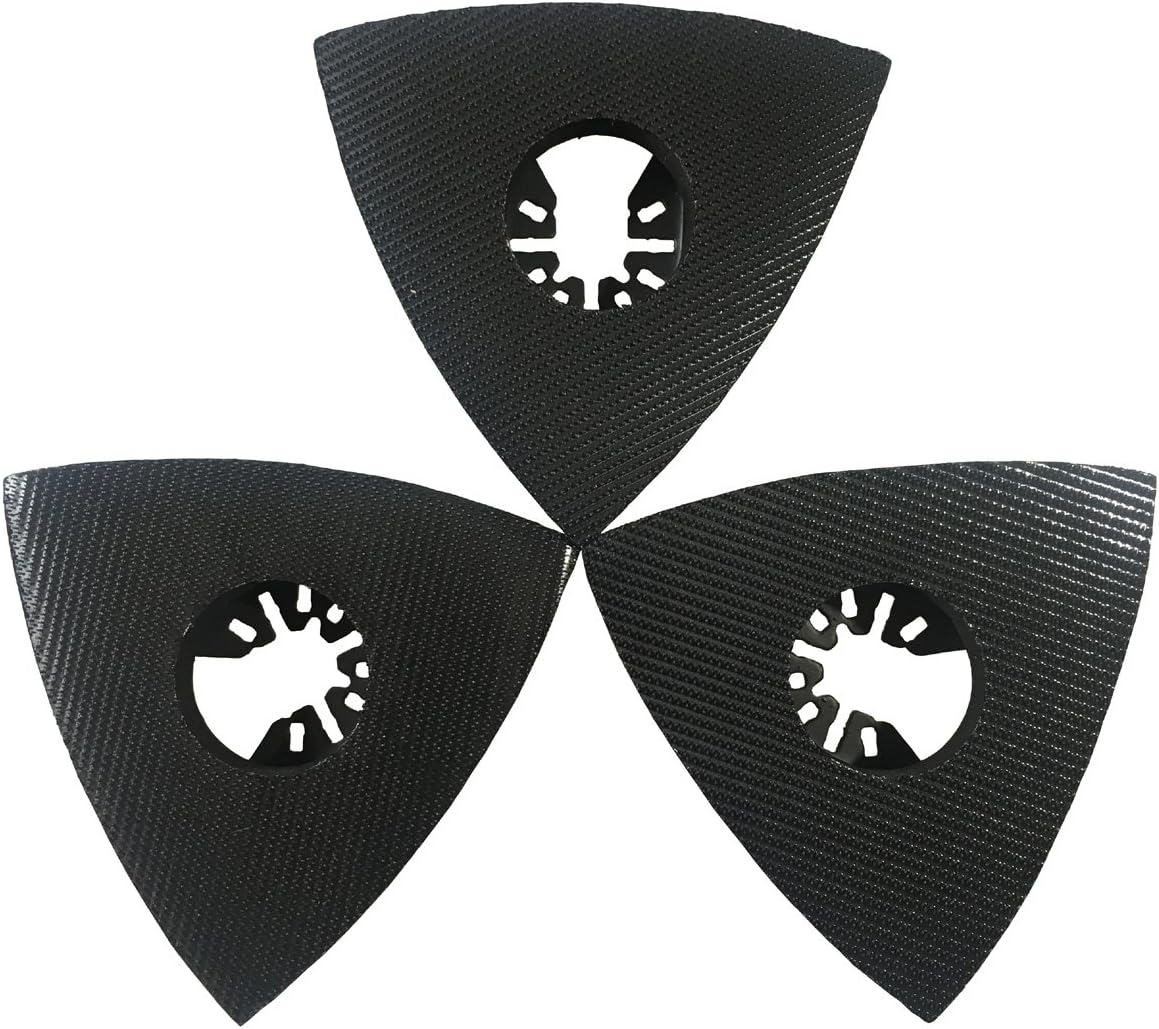 XXGO 3 Pcs Triangle Multitool Sanding Pads