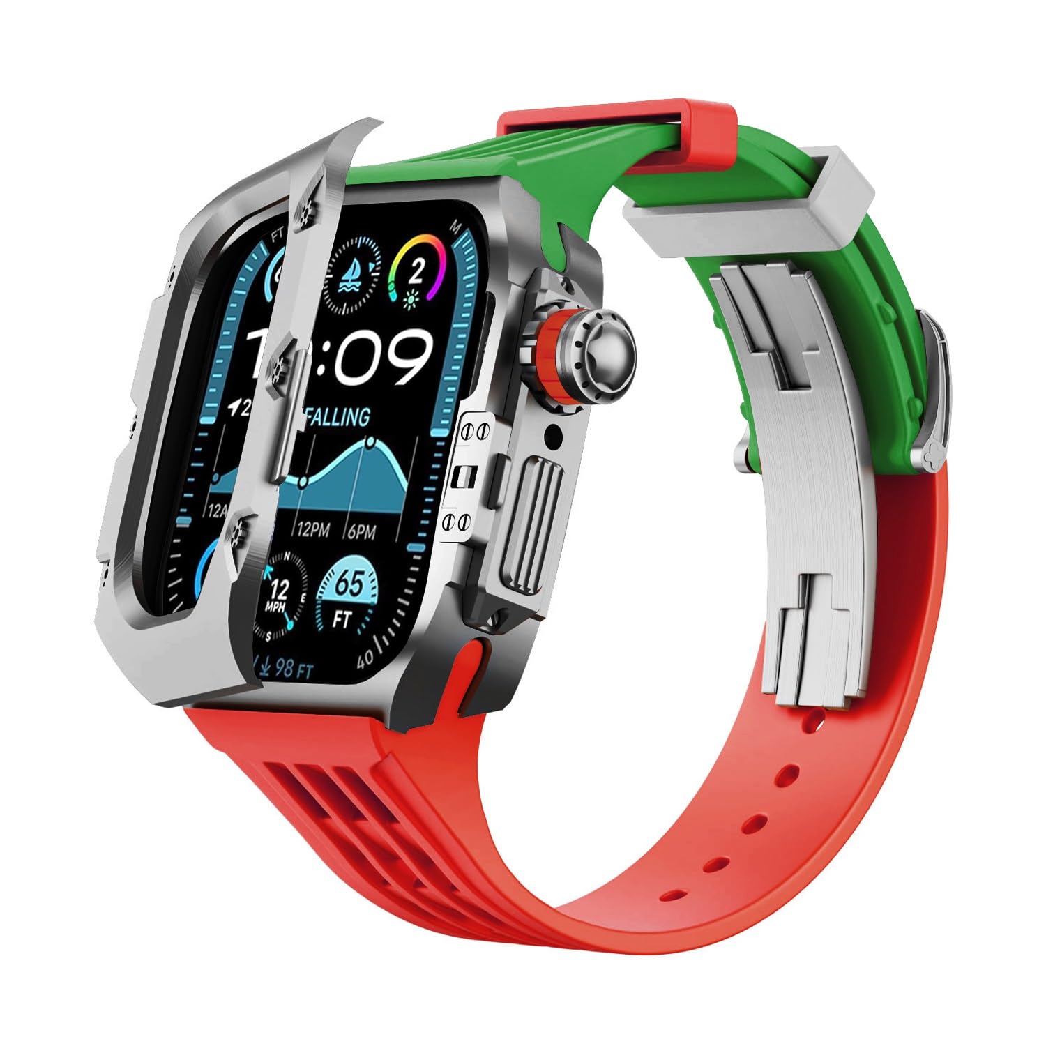 Kit modification bracelet de montre Apple Watch Ultra 2 49mm titane - 8