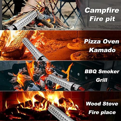 Miniatura 5 de Arrancador de fuego eléctrico, carburador, arrancador de carbón, ahumador de barbacoa, arrancador de parrilla, encendedor de parrilla con aire