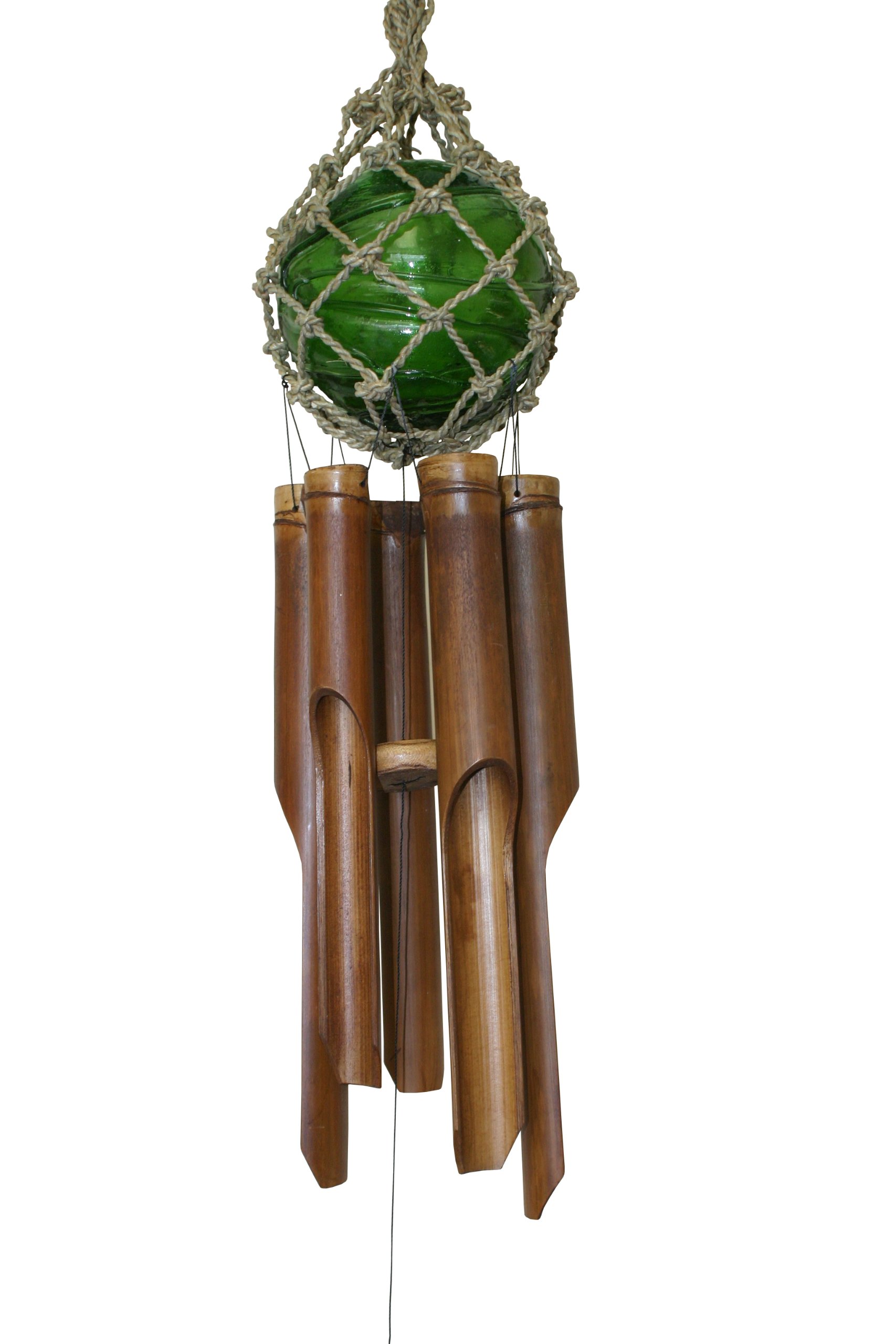 Cohasset Carillon éolien en Forme de Boule de Verre 262, 10,2 cm, Vert Trail