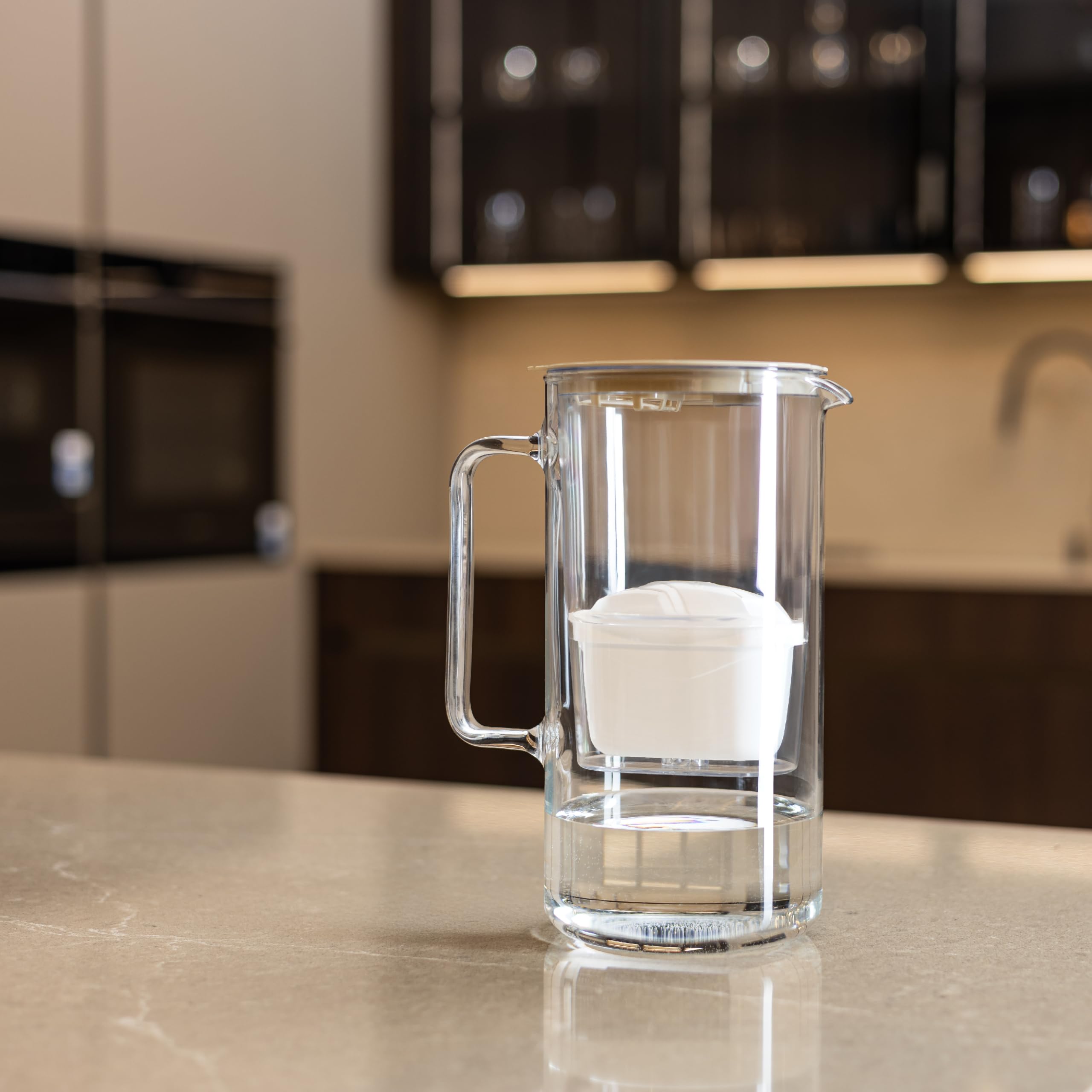 Wessper Glazen Waterfilterkan 2 l, Waterfilterkan